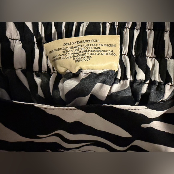 Bobbie Brooks Black and White Zebra Maxi Skirt - Picture 7 of 7